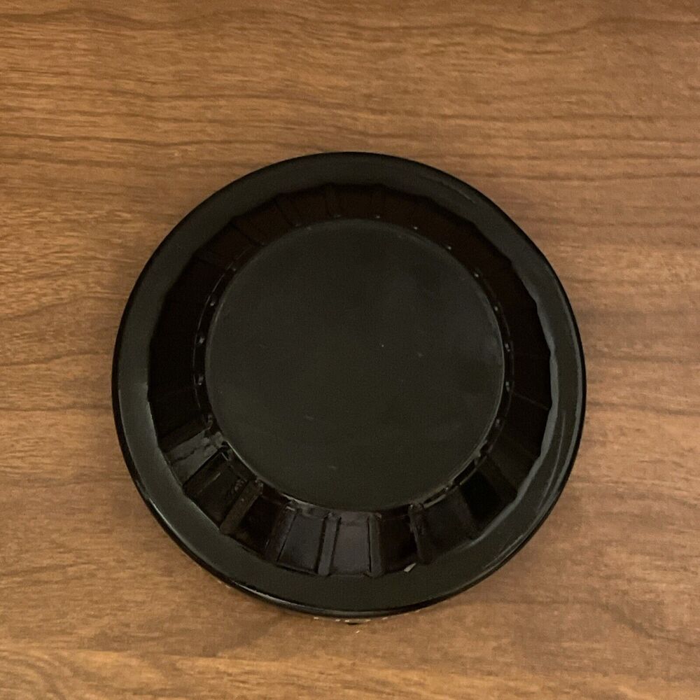Vintage Las Vegas Hilton Hotel Ashtray Casino Black Glass for Cigarettes 1970s - Picture 7 of 7